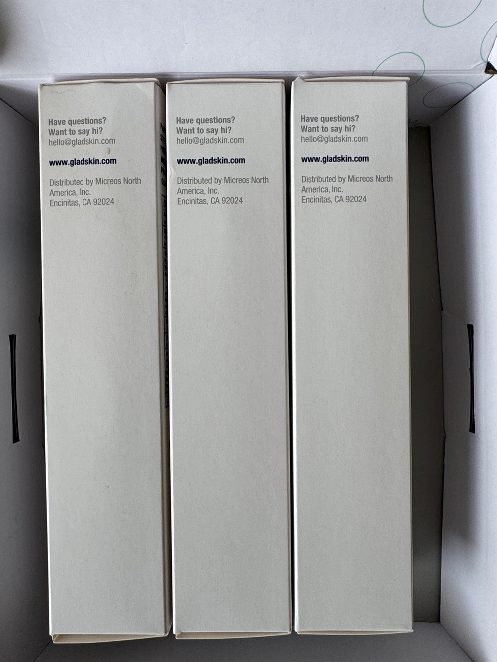 3 Brand New Bottles! Gladskin Eczemact Eczema Cream 3.38 oz each - Picture 5 of 9